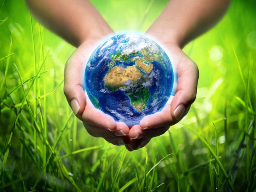 World in hands