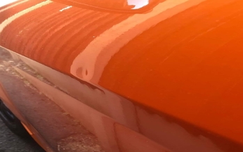 Dent close up example